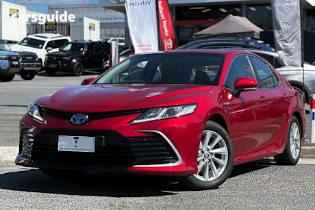 Red 2024 Toyota Camry Sedan ASCENT F