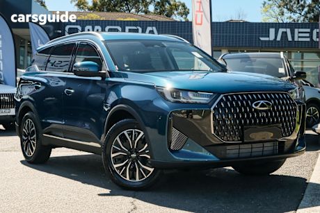 Blue 2025 Chery Tiggo 7 SUV SUPER HYBRID ULTIMATE F