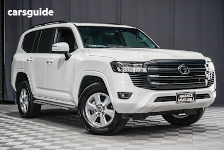 White 2023 Toyota Landcruiser Wagon Lc300 Gxl (4X4)