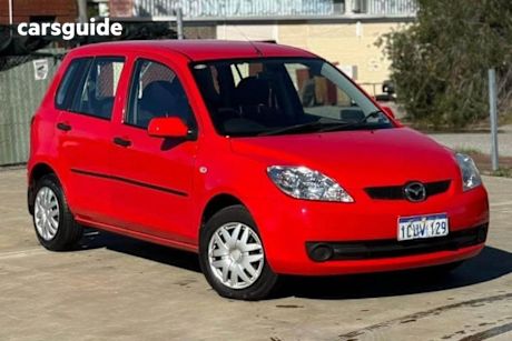Red 2007 Mazda Mazda2 Hatch NEO