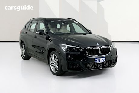 Black 2018 BMW X1 Wagon Sdrive 20I M Sport