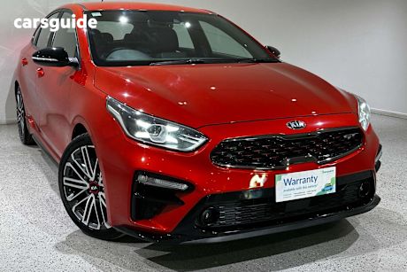 Orange 2020 Kia Cerato Hatch GT F