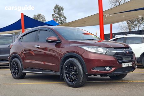 Red 2015 Honda HR-V Wagon Vti-L