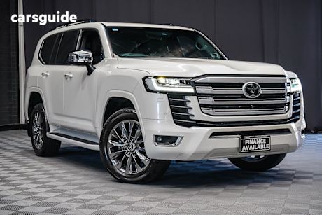 White 2021 Toyota Landcruiser Wagon Lc300 Sahara Zx (4X4)