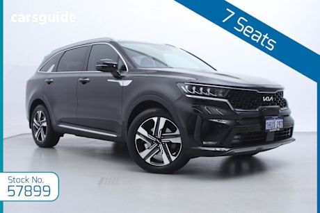 Black 2022 Kia Sorento Wagon Sport+ 7 Seat