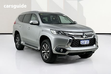 Silver 2018 Mitsubishi Pajero Sport Wagon Gls (4X4) 7 Seat