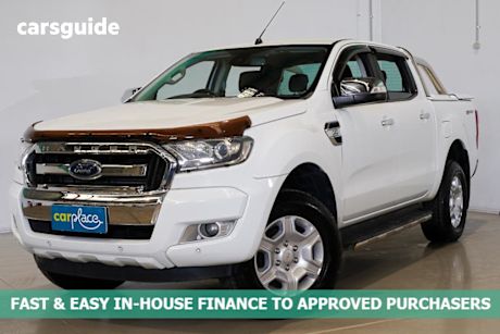 White 2018 Ford Ranger Crew Cab Pickup Xlt 3.2 Hi-Rider (4X2)