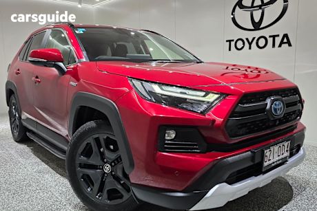 Red 2023 Toyota RAV4 SUV EDGE 4X4