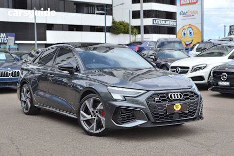Grey 2022 Audi S3 Sedan 4WD