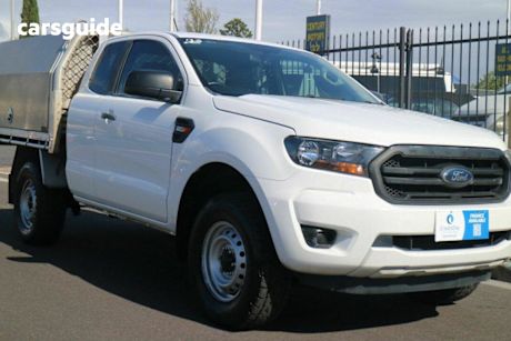 White 2018 Ford Ranger Super Cab Chassis Xl 2.2 Hi-Rider (4X2)