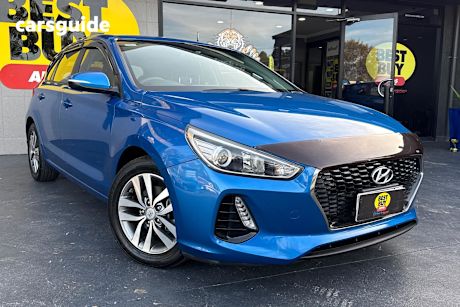Blue 2018 Hyundai I30 Hatch ACTIVE F