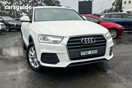 White 2016 Audi Q3 Wagon 1.4 Tfsi (110Kw)