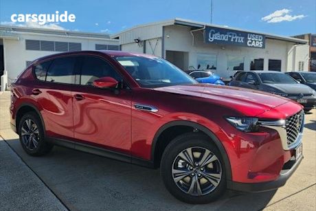 Red 2024 Mazda CX-60 SUV G40E EVOLVE 4X4