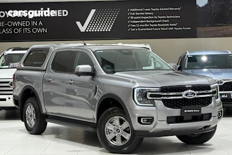 Grey 2024 Ford Ranger Double Cab Pick Up Xlt 2.0 (4X4)