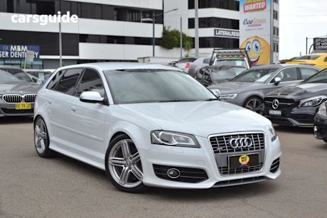 White 2012 Audi S3 Hatch 4WD