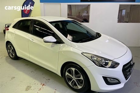 White 2016 Hyundai I30 Hatchback Active X