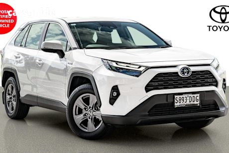 White 2024 Toyota RAV4 SUV GX 4X4