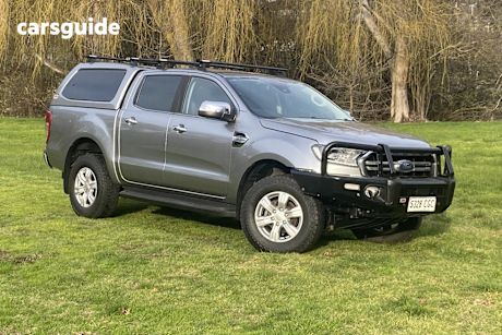 Silver 2020 Ford Ranger Ute Tray XLT 4X4