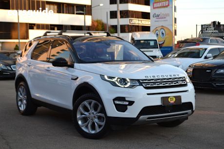 White 2016 Land Rover Discovery Sport SUV TD4 180 HSE 4X4