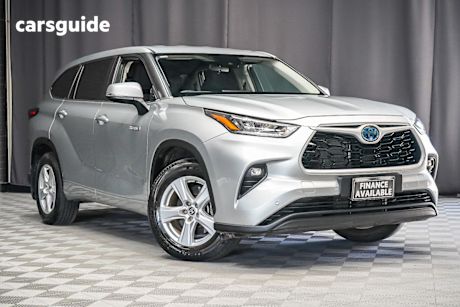 Silver 2023 Toyota Kluger Wagon Gx Hybrid Awd