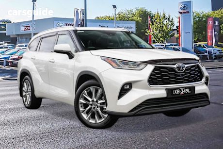 White 2021 Toyota Kluger SUV GRANDE 4X4