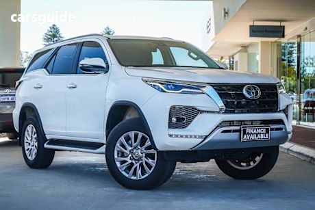 White 2023 Toyota Fortuner Wagon Crusade