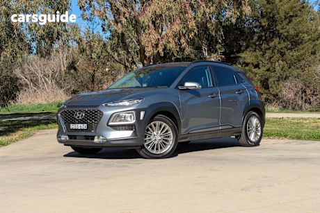 Silver 2017 Hyundai Kona Wagon Elite (Awd)
