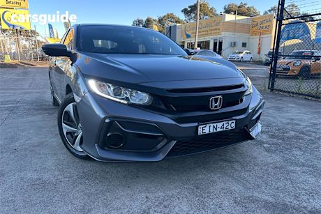 Grey 2020 Honda Civic Hatchback Vti