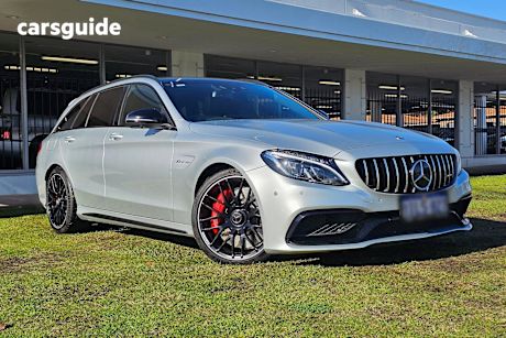 Silver 2016 Mercedes-Benz C-CLASS SUV C63 AMG S R