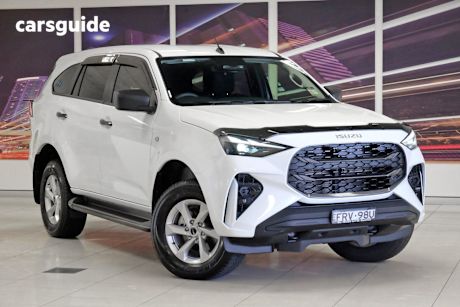White 2025 Isuzu MU-X Wagon Ls-M (4X4)