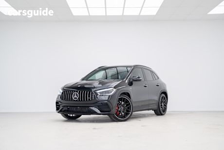 Black 2021 Mercedes-Benz GLA-Class SUV GLA45 AMG S 4WD