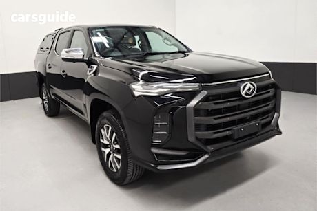 Black 2022 LDV T60 Double Cab Utility Max Luxe (4X4)