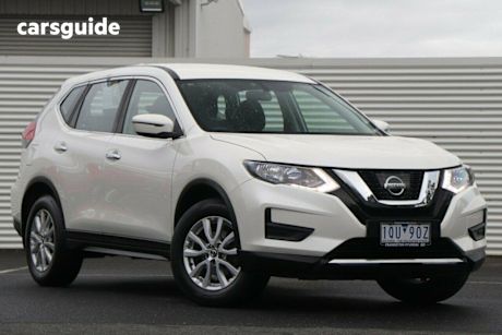 White 2019 Nissan X-Trail SUV ST F