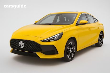 Yellow 2024 MG MG5 Sedan Vibe