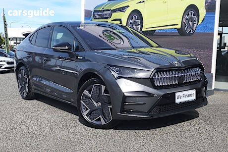 Grey 2025 Skoda Enyaq SUV RS 4WD