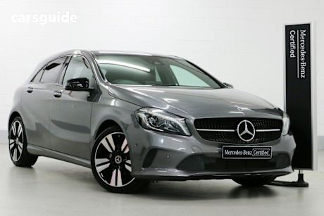 Grey 2017 Mercedes-Benz A-CLASS Hatch A200 F