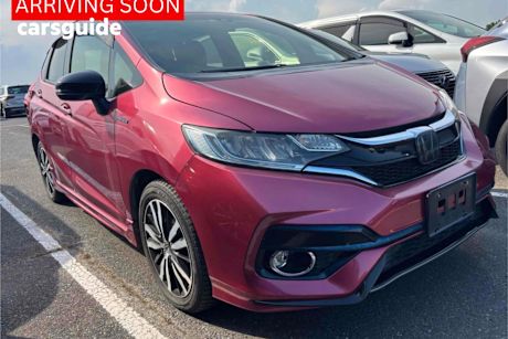 Pink 2018 Honda Fit Hatch HYBRID S HONDA SENSING