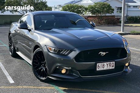 Grey 2016 Ford Mustang Coupe Fastback Gt 5.0 V8