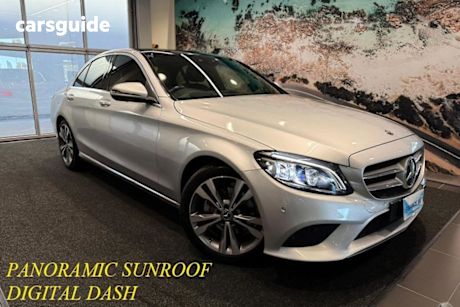 Silver 2018 Mercedes-Benz C-CLASS Sedan C200 R