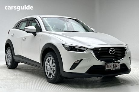 White 2024 Mazda CX-3 SUV G20 PURE F