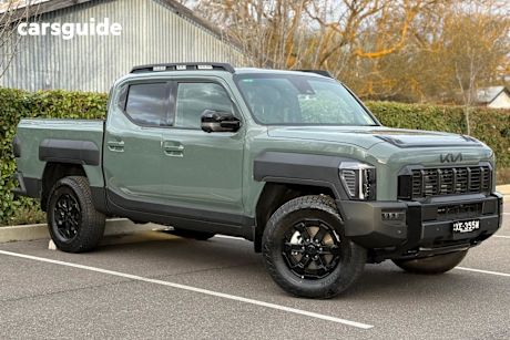 Green 2025 Kia Tasman Ute Tray X-PRO 4X4