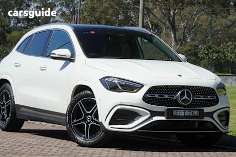 White 2025 Mercedes-Benz GLA-Class SUV GLA200 F