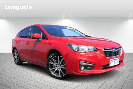 Red 2017 Subaru Impreza Hatchback 2.0I-L (Awd)