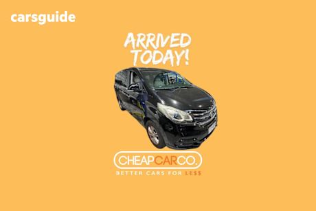 Black 2016 LDV G10 Wagon (7 Seat)