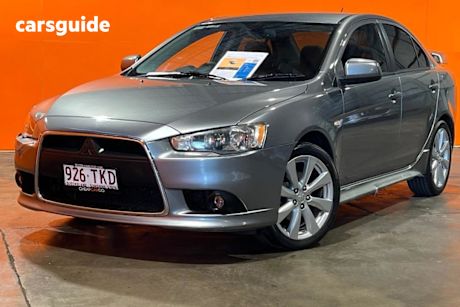 Grey 2013 Mitsubishi Lancer Sedan Vr-X