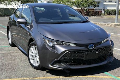 Grey 2024 Toyota Corolla Sedan Ascent Sport Hev + Conv Pk