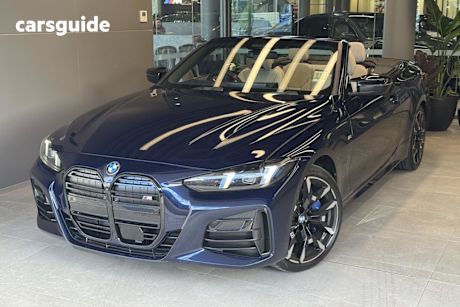 Blue 2024 BMW M440I Convertible Xdrive