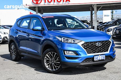 Blue 2020 Hyundai Tucson Wagon Active X (2Wd)
