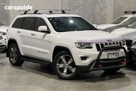 White 2015 Jeep Grand Cherokee Wagon Limited (4X4)