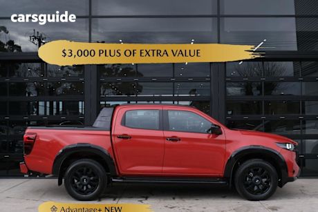 Red 2025 Mazda BT-50 Ute Tray SP 4X4